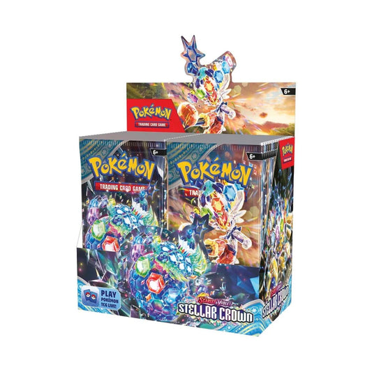 Pokemon Scarlet & Violet Stellar Crown: Booster Box (36 Packs)