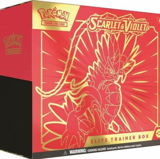 Pokemon Scarlet & Violet Base Set: Elite Trainer Box Koraidon (ETB)