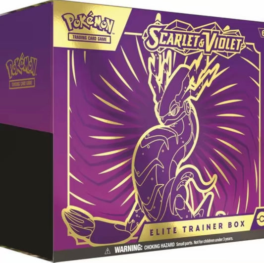 Pokemon Scarlet & Violet Base Set: Elite Trainer Box Miraidon (ETB)