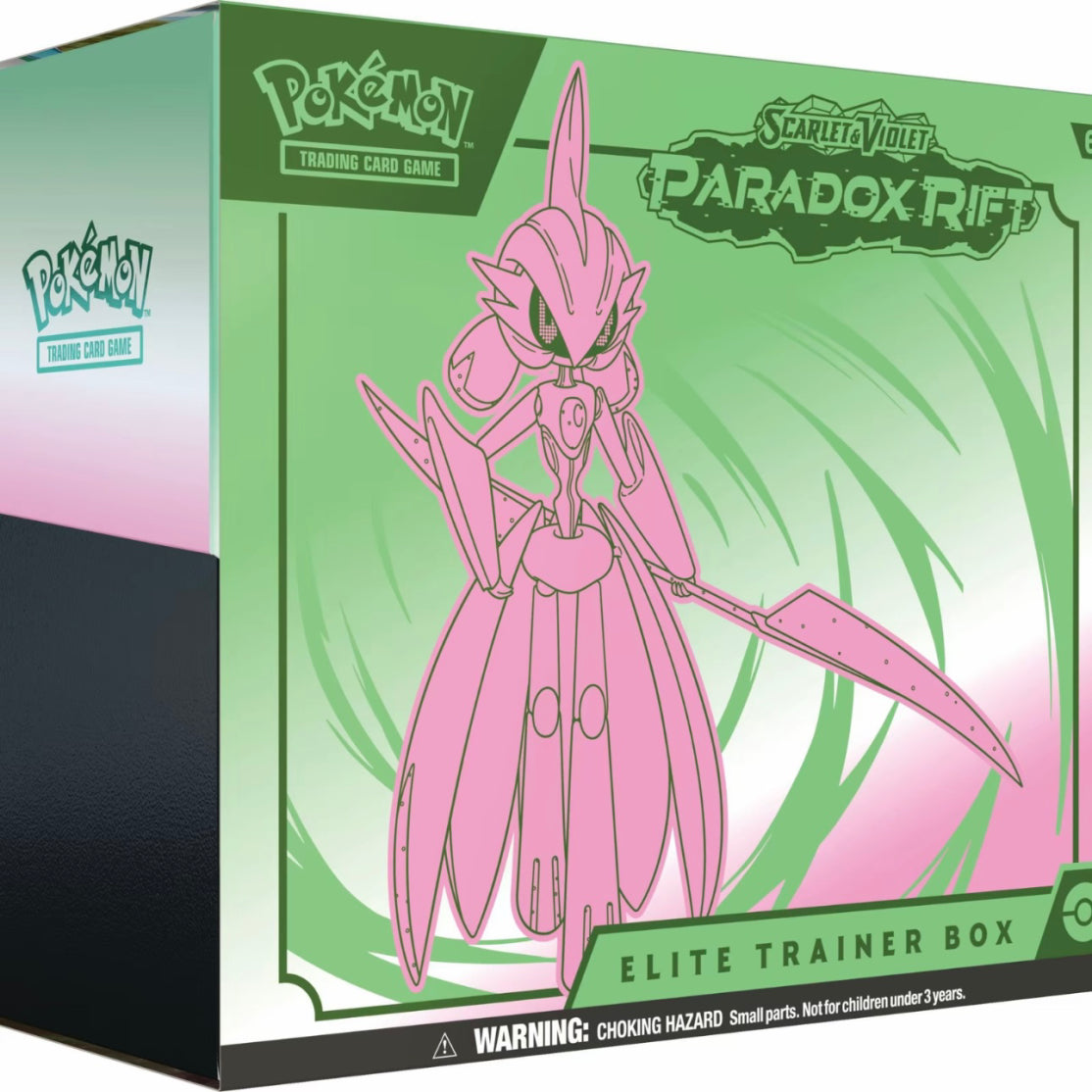 Pokemon Scarlet & Violet Paradox Rift: Elite Trainer Box Future Iron Valiant (ETB)